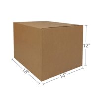 Prix de gros Carton ondulé brun moyen personnalisé de grande taille stockage emballage postal paquets d'expédition boîtes de déménagement