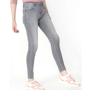 Pantalones lápiz ajustados de cintura alta de talla libre de alta calidad, pantalones vaqueros ajustados para mujer, servicio OEM, precio barato - Product Image 2