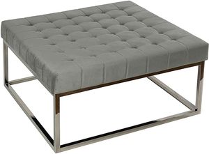 Hall d'hôtel rustique français et meubles de maison table basse pouf de rangement, table à thé nigh club - Product Image 2