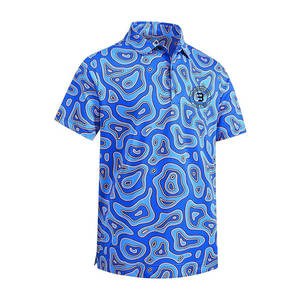Short Sleeve <b>Men</b> Golf Polo <b>T</b>-<b>Shirt</b> <b>Stretch</b> Fabric Summer Athletic Casual Wear Golf Polo <b>T</b>-<b>Shirt</b> - Product Image 3
