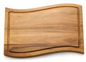 Tabla de cortar de palisandro reversible al por mayor, tabla de cortar rectangular de madera de acacia maciza, diseño transfronterizo del fabricante - Product Image 6