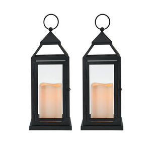 Linterna de vela de vidrio y acero inoxidable pulido con espejo para el hogar y el jardín, nuevo diseño, linterna de vela de Metal colgante hecha a mano - Product Image 6