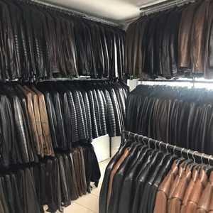 แจ็กเก็ตหนังแกะแท้สำหรับฤดูหนาวเสื้อแจ็คการ์ดถักซิปเต็มตัวออกแบบได้ตามต้องการสำหรับฤดูหนาว - Product Image 4