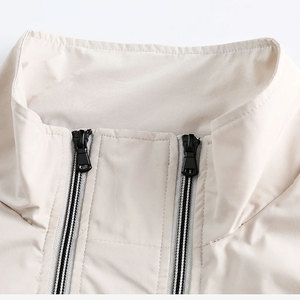 New <b>Men's</b> Breathable <b>Jacket</b> Spring And Autumn Zipper Hooded Windbreaker <b>Long</b>-sleeved Custom Design Custom - Product Image 3