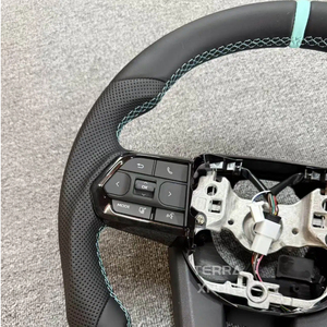 CE ชุดพวงมาลัยสปอร์ตหนังไม้ Toyota ทำตามสั่งสำหรับ Corolla xse gr86 Camry Land Cruiser 100 80 70 300 Series LC200 - Product Image 2