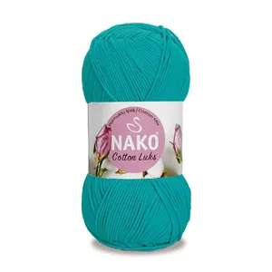 Nako เส้นด้ายผสมผ้าฝ้ายลักซ์97581เทอร์ควอยซ์ - Product Image 1