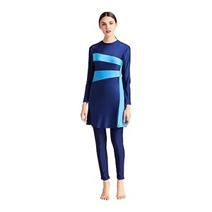 Traje de Baño Islámico Modesto para Mujeres Musulmanas, Manga Larga, Cobertura Completa, Burkini, Ropa de Playa - Product Image 2