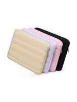 Funda Protectora para Laptop de Neopreno Acolchada Impermeable con Cierre y Logotipo Personalizado de 13-14 Pulgadas para MacBook
