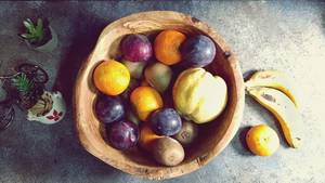 Salad <b>Bowls</b> Rustic Handmade <b>Olive</b> <b>Wood</b> with Live Edges and Irregular Shapes Fruit <b>Bowls</b> Decorative for Display - Product Image 2