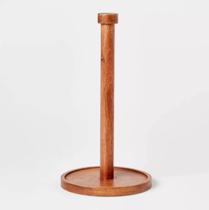 Porte-papier de soie en bois en laiton AK avec base ronde en métal porte-papier de conception unique pour ustensiles de cuisine/décor de table - Product Image 5