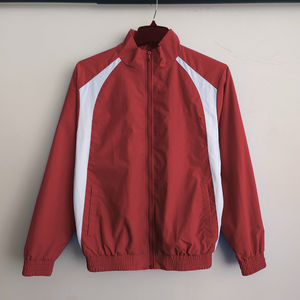 Vente en gros, top ventes, survêtement de sport en nylon coupe-vent colour block pour homme Streetwear 2 pièces, veste zippée, ensembles courts - Product Image 6