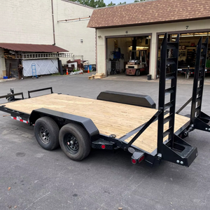 Remolque Utilitario de Servicio Pesado Tex Trailer, Estructura Totalmente de Acero, Eje Doble, Ideal para Jardinería, Construcción y Uso Agrícola - Product Image 5