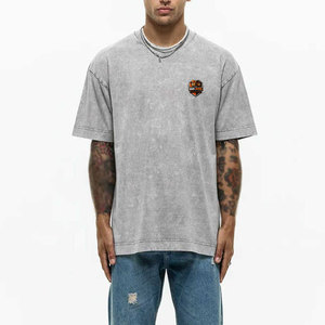 เสื้อยืดโอเวอร์ไซส์สำหรับผู้ชาย ดีไซน์ใหม่ เนื้อผ้าระบายอากาศได้ดี เหมาะสำหรับใส่ในช่วงฤดูร้อน - Product Image 1