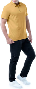 Venta al por mayor Polo camiseta personalizada hombre Polo verano transpirable secado rápido diseño Logo impresión hombres Polo camiseta Pakistán OEM - Product Image 3