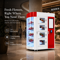 Certification CE, prix de gros, distributeur automatique de fleurs en bouquet intelligent personnalisé, commercial, 24h/24, extérieur, automatique
