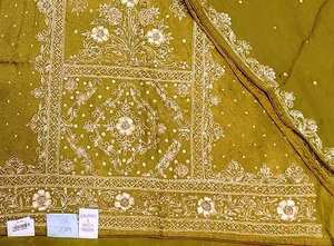 Trajes de fiesta tradicionales indios y paquistaníes de diseñador moderno sin coser bordados a mano hermoso estilo de moda - Product Image 3