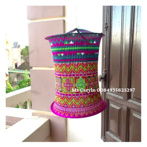 Lanterne ethnique faite à la main idéale pour les restaurants et les hôtels-Caryln 0084935825297 - Product Image 5