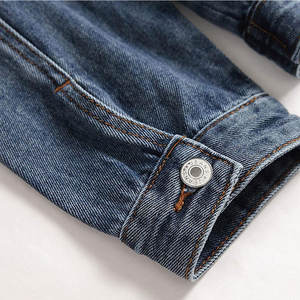 <b>Men</b> <b>Jeans</b> Jacket Casual Outerwear New Design <b>Men</b> <b>Jeans</b> Jacket Front Pockets and Button Style Winter Jacket - Product Image 5