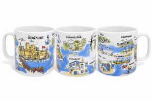 แก้วเซรามิกพิมพ์ลายการ์ตูนสไตล์คลาสสิกสำหรับชาและกาแฟ - ของขวัญแจกฟรี - Product Image 5