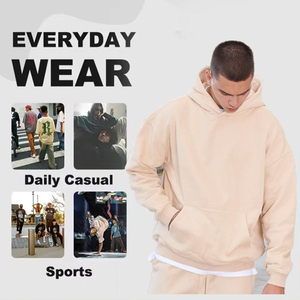 Custom Logo 100% Cotton <b>Men</b> Acid Wash Hoodie Long Sleeve Oversized Streetwear Pullover <b>Hoodies</b> and <b>Sweatshirts</b> OEM Service - Product Image 3