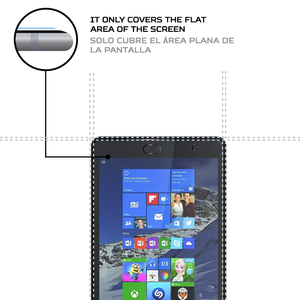 Protector de Pantalla para Tablet ANTISHOCK Linx 810, Accesorio Duradero y Resistente a Impactos - Product Image 4