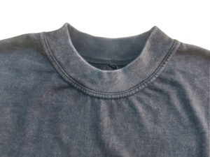 "Camiseta extragrande recortada de Jersey de 100% algodón con doble capa y estampado DTG" - Product Image 3