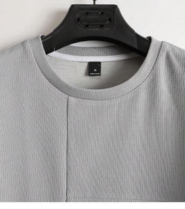 เสื้อยืดบล็อกสีผู้ชายผู้ชาย - Product Image 4