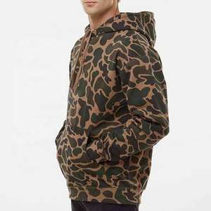 Ropa Deportiva con Diseño de Camuflaje, Ropa de Pesca, Camisas con Capucha, 100% Poliéster Spandex, Precio Económico - Product Image 5