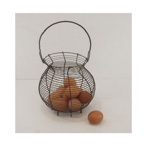 Handmade Black Color Iron <b>Egg</b> Stand With Wooden Handle Exclusive Quality <b>Egg</b> Stand At Competitive Price - Product Image 2