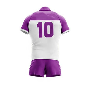 Uniforme de Rugby Personalizado con Logotipo, Talla Grande, Secado Rápido, 100% Poliéster, para Hombres Adultos, Lavable, Transpirable y Cómodo - Product Image 6