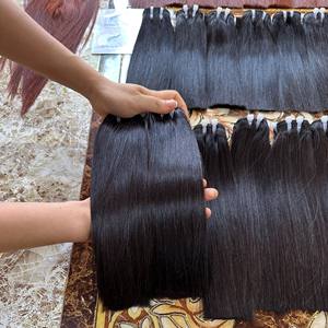 Vietnamese Double Drawn 100% Virgin Remy Human Hair Extensions Natural Wave Italian Curl Double Weft Transparent Frontal HAIR - Product Image 1