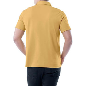 Polo de Golf personalizado de alta calidad para hombre, informal, elegante, corto, bordado, estampado de solapa, patrón antiarrugas, tejido al por mayor - Product Image 2