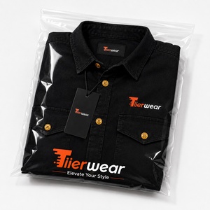 Camisas de Mezclilla Personalizadas para Hombre al por Mayor, Camisas de Jean de Algodón Premium con Botones, Manga Larga Casual, Ropa de Trabajo, Moda, Marca Privada - Product Image 6