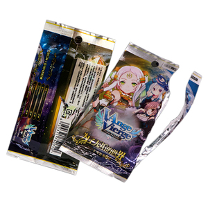 Fournisseur de cartes de collection holographiques personnalisées, boîte OEM, impression, manches de jeu d'anime japonais, emballage en feuille, cartes à collectionner - Product Image 2