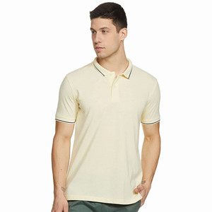Polo para hombre al por mayor, jersey de media manga ajustado con cuello vuelto, Polo para hombre adulto con diseño y tamaño personalizados - Product Image 1