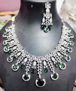 Luxury Royal Vintage Look <b>Necklace</b> and Earrings <b>Set</b> with Antique Finish <b>for</b> <b>Women</b> Ethnic and Bridal Wear Use <b>for</b> Export Sale - Product Image 3