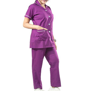 Uniformes de Hospital de Punto de Alta Calidad, Uniformes Médicos, Uniformes de Enfermera de Manga Larga, Color Personalizado, Traje de Enfermera, Uniformes de Hospital de Verano para Mujer - Product Image 5