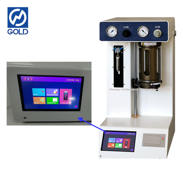 Liquid Particle Analyzer Fpr Oil ISO 4406 Liquid Particle Counter Analyzer ISO11171 Bitumen Particle Size Analyzer