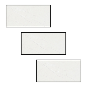 กระเบื้องผนังเซรามิกสีขาวเงา ขนาด 30x60 ซม. สำหรับผนังห้องน้ำและห้องครัวสไตล์โมเดิร์น - Product Image 2