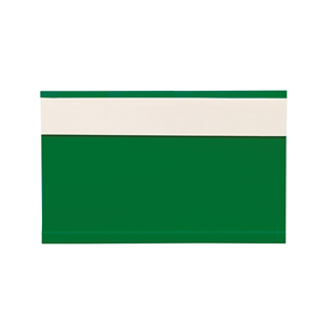Label Holder Sign MEGA Self-Adhesive 80 X 150mm Green 50 Pack-HES480-150/5 - Product Image 1