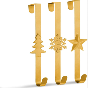 Direct Factory Sale Gold Deer Antler Sculpture Metal <b>Wreath</b> <b>Hanger</b> <b>for</b> Festival & Christmas Decorations Wholesale Factory Price - Product Image 5