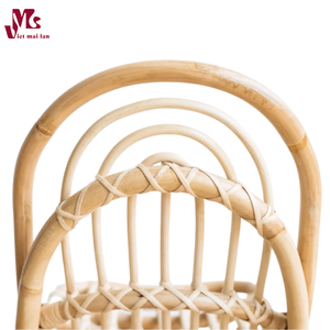 เก้าอี้หวายเดินเตาะแตะสไตล์วินเทจสำหรับห้องเด็กเฟอร์นิเจอร์ตกแต่งบ้าน - Product Image 4