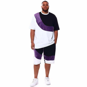 Vêtements pour hommes - Ensemble été, short et t-shirt, style streetwear décontracté, ensemble 2 pièces, pantalon et t-shirt pour hommes - Product Image 6