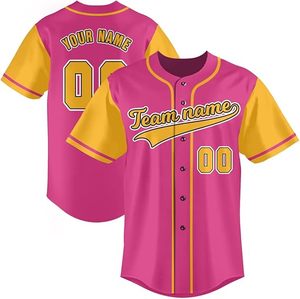 Maillot de sport pour équipe de Baseball, LOGO personnalisé, manches courtes, produit brodé, pour l'été, - Product Image 5