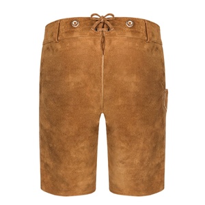 Lederhosen bavaroises de haute qualité, design personnalisé, en cuir véritable et toile respirante, style urbain, à prix abordable - Product Image 3