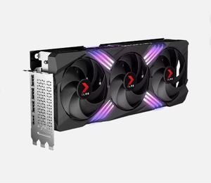 การ์ดจอ PNY GeForce RTX 4070 Ti SUPER 16GB XLR8 Industrial Plastic Gaming VERTO EPIC-X RGB โอเวอร์คล็อก พร้อมพัดลมสามตัว รองรับ DLSS 3 GDDR6X รับประกัน 3 ปี - Product Image 3