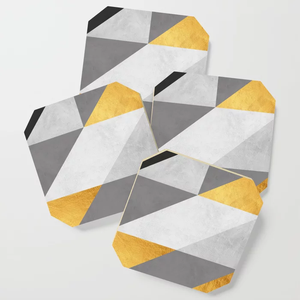 Posavasos de madera de 4x4 pulgadas con logotipo personalizado de STAR CRAFT INDIA, posavasos cuadrados, posavasos de madera maciza de piedra, Juego de 4 - Product Image 1