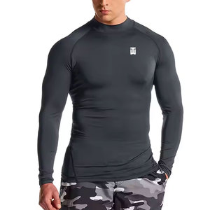 Por encargo MMA Rash Guard Transpirable Spandex Poliéster Nuevo diseño - Product Image 1