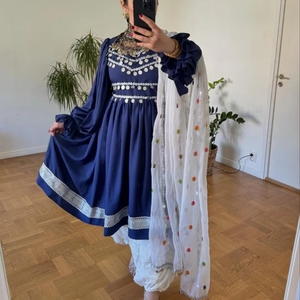 Traditional Ethnic Vintage Kuchi <b>Dress</b> Afghan/Pakistan Party Wear Multi-Color Kochi <b>Dress</b> Muslim Clothing Accessory 4051 - Product Image 3