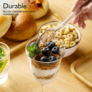 Cubiertos Desechables de Plástico Resistente, Juego de Tenedores y Cucharas de Plástico Duradero, Juego de Cubiertos para Fiestas, Libre de BPA - Product Image 2